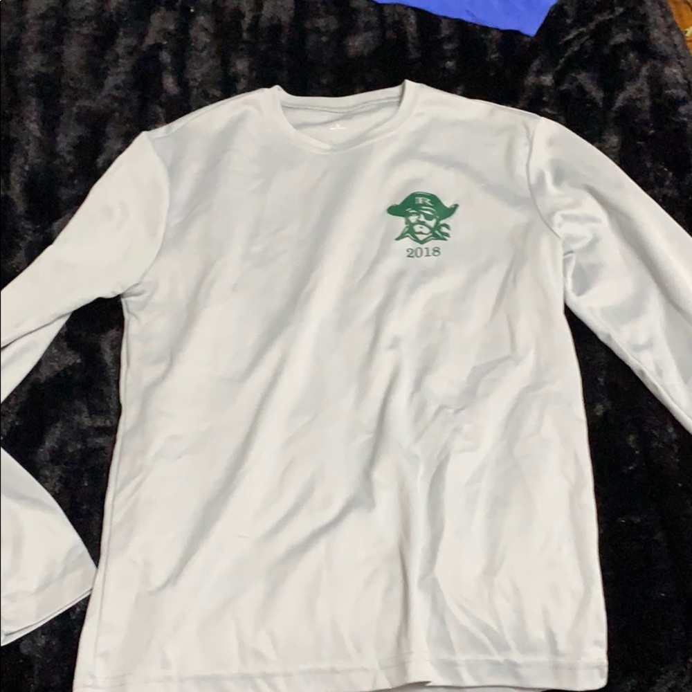 Dry fit long sleeve swimming t-shirt